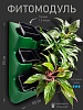 Фитомодуль "BOXSAND 12 АЭРО" (60х65 см) с черными горшками 1,6 литра 